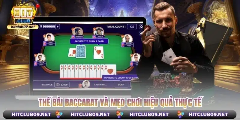 Thế bài Baccarat và mẹo chơi hiệu quả thực tế